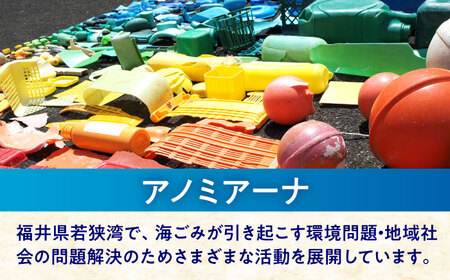 海洋プラスチック アップサイクル ウミガメキーホルダー・マリンコースターセット 青色系 / リサイクル 海洋資源 ビーチクリーン buoy 小浜市 / アノミアーナ[BFDM003]