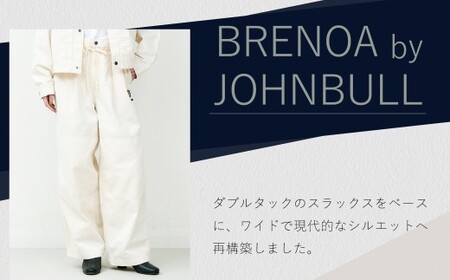 BRENOA チノワイドパンツ ブラック（ Sサイズ ／ Mサイズ ／ Lサイズ ） チノ パンツ チノパンツ チノパン ズボン ファッション 服 洋服 岡山県 倉敷市 【選べるサイズ】