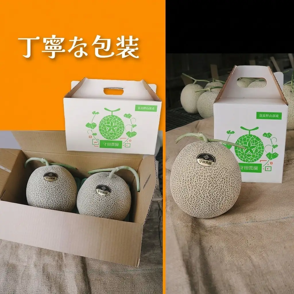 富良野メロン 赤肉 特秀品 糖度15度以上【1玉2kg×2箱 計4kg】【定期便2回】