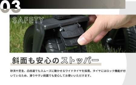 ＜ R8年熊本地震復興支援 ＞【10営業日以内発送】後方開閉式で大容量積載 【AC.04】 アウトドアワゴン オリーブグリーン 【2色展開】 （ 大容量150L 耐荷重120kg ） 大型 安定の極太タイヤ ストッパー付 ハンドル無段階調整 キャリーワゴン キャリーカート 折りたたみ コンパクト 収納 釣り 海水浴 アウトドア キャンプ用品