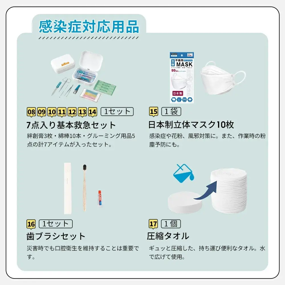 防災リュック　【11100-1732】