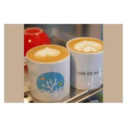 海のあるカフェ cafe DE mare 商品券（お食事券１枚 1100円分）｜コーヒー ドリンク 食事 生菓子 焼き菓子 大型水槽 海洋魚 隠れ家（97-01）