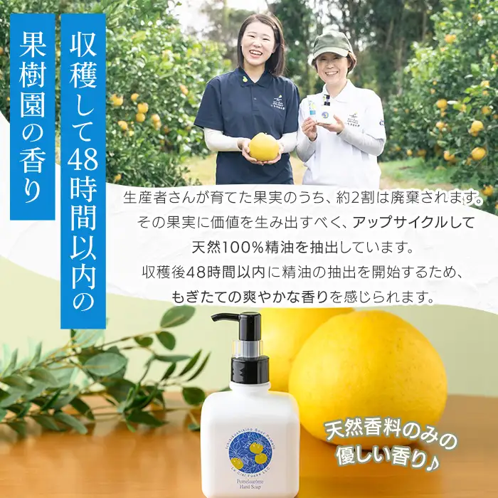 サワーポメロ ハンドソープ 200ml × 6本【00-090-24】
