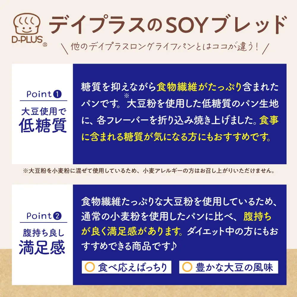 ソイSOYブレッド チョコレート・抹茶12個入り×2ケース ソイ