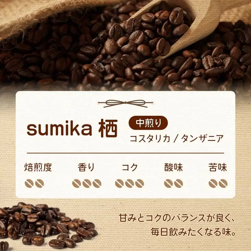 ドリップコーヒー 6個（tazu鶴×2/sumika栖×2/saiwai福×2) 
