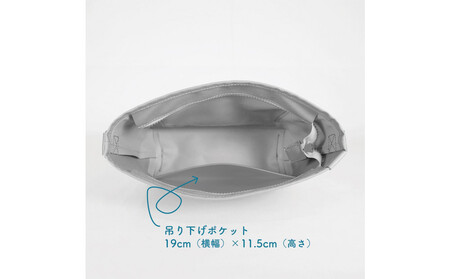 TENT BAG HEIDI.03　防水ショルダーバッグ【グレー】 AJU0007VC03