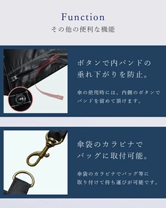 ロサブラン [ベージュ] 日傘 2段 折りたたみ傘 50cm シングルフリル 曲がり手元 (傘袋付) 