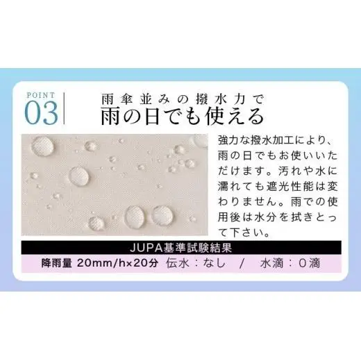 ロサブラン [ネイビー] 【日傘】プレーン メンズ 【65cm】 