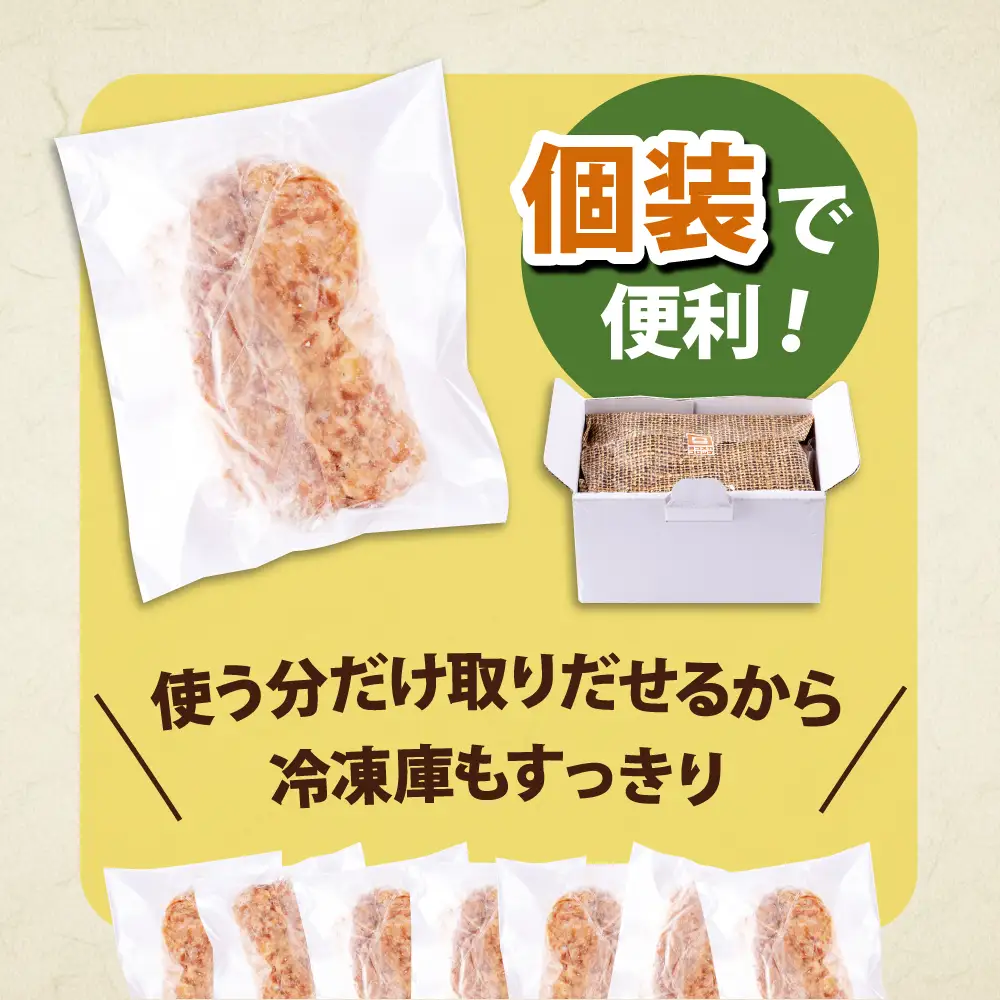国産豚肉使用 手づくりハンバーグ 10個[AKFH045] ハンバーグ