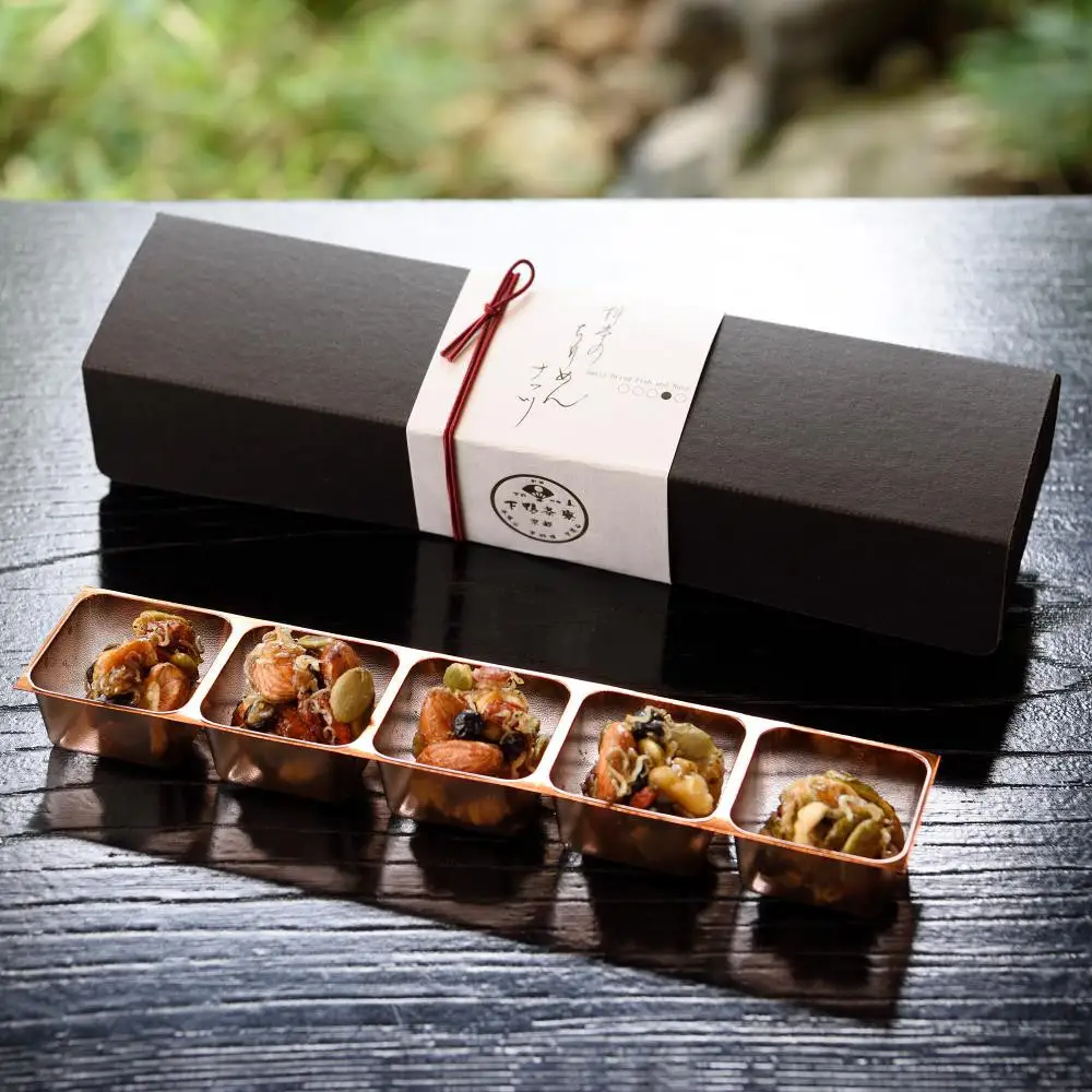 【高島屋選定品】＜下鴨茶寮＞料亭のちりめんナッツ(5個入)