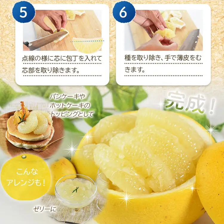土佐文旦 家庭用 3kg 大小混合(サイズ：L～3L) 文旦 yk-0083