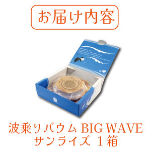 波乗りバウム BIGWAVE サンライズ1個 海陽町 ドリームチーム