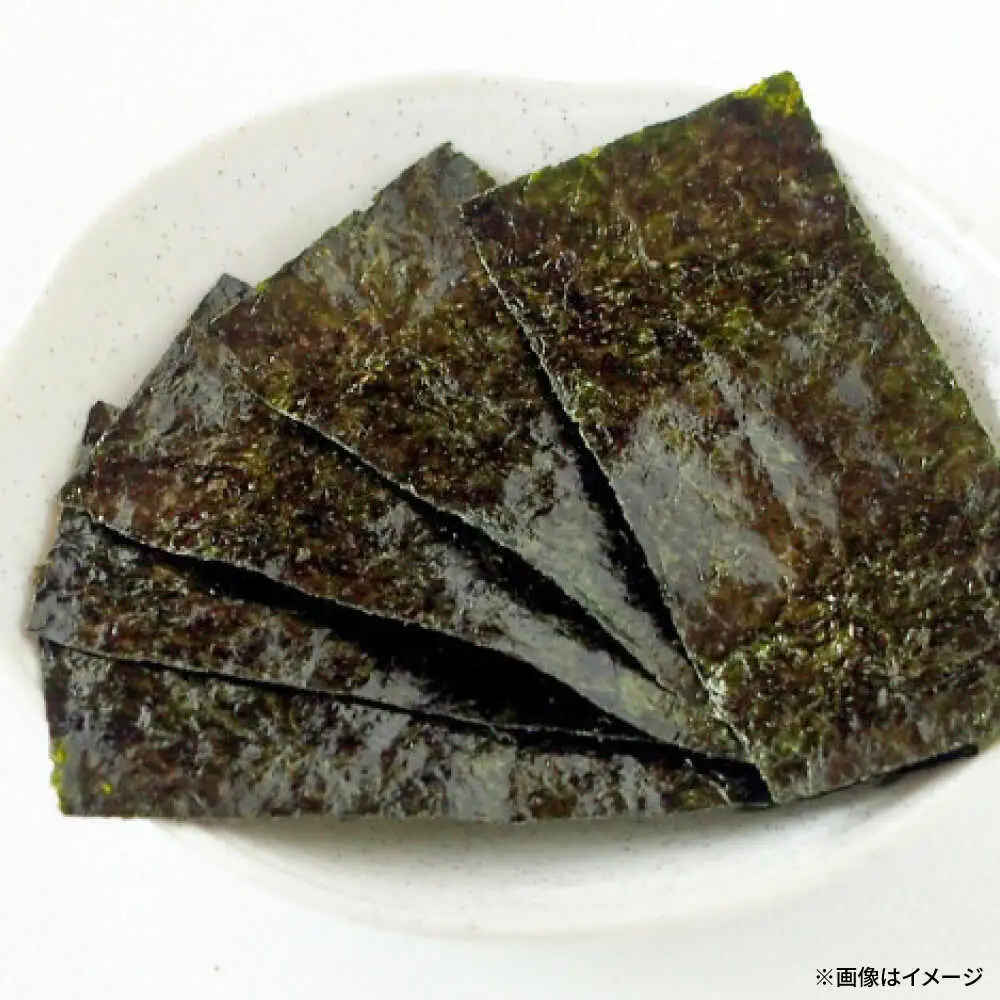 【合計60枚】　2切20枚入×3袋セット　福岡有明のり　塩海苔 桂川町/株式会社木村食品[ADCG013]