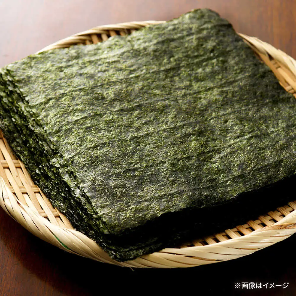 初摘み新海苔 焼海苔10袋セット 全形5枚×10袋 福岡有明のり 桂川町/株式会社木村食品[ADCG082]