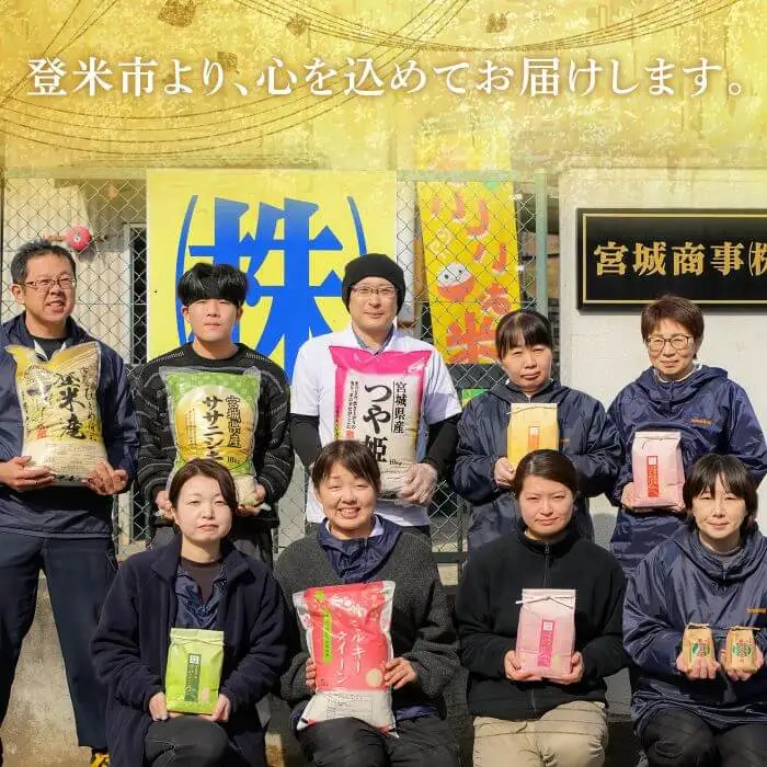 ≪令和7年産≫ 食べ比べ4kg (ひとめぼれ・つや姫 各2kg) 精米 登米市産 米 お米 おこめ ごはん ご飯 白米 おにぎり お弁当 食べ比べ 【宮城商事株式会社】tm564