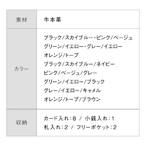  長財布 MURA ブラック/スカイブルー｜長財布