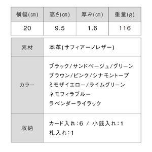 本革 レディース 長財布 ミモザイイエロー MURA｜長財布