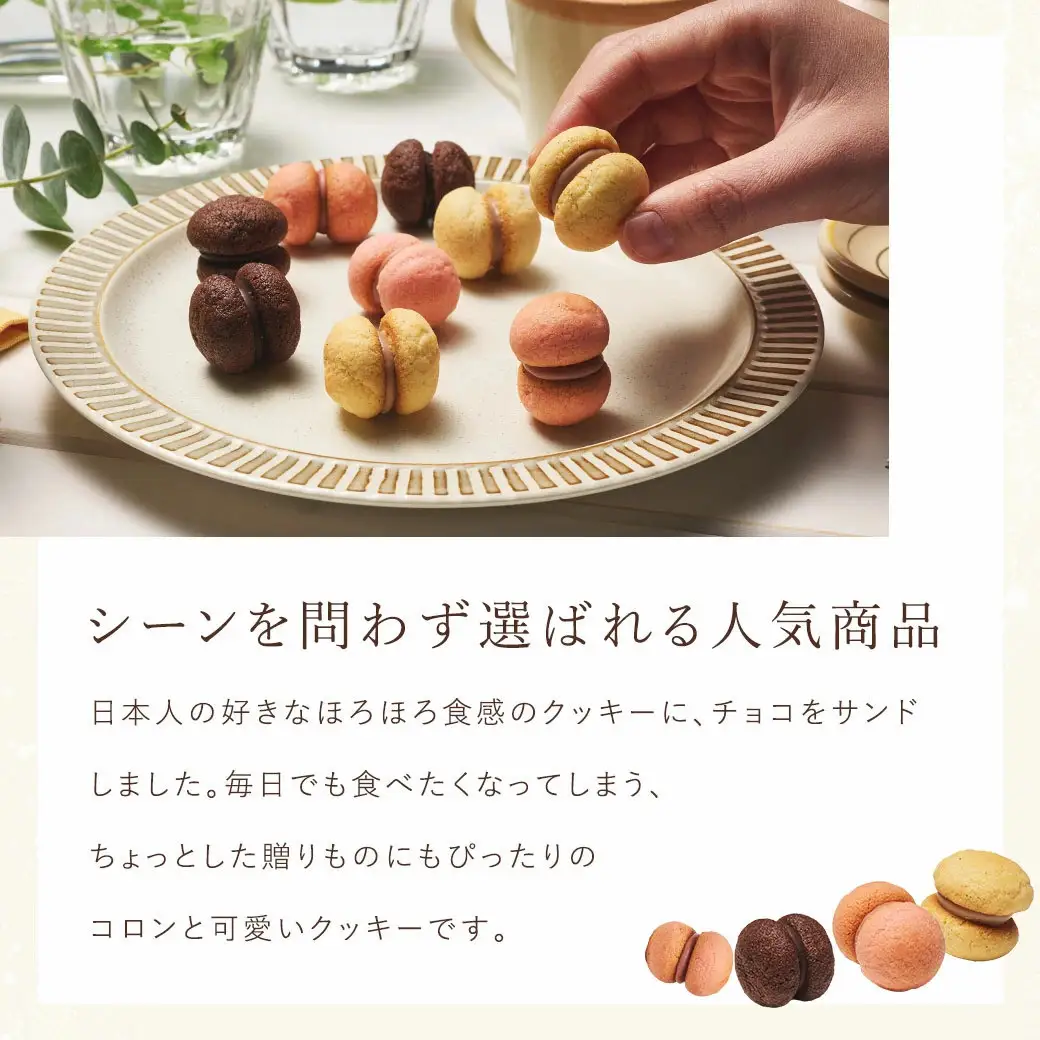 【西宮市の洋菓子】＜シーキューブ＞サクッチ・ホロッチ　21個入　CSC-21RC　洋菓子
