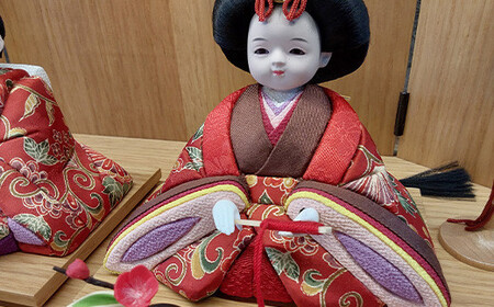 ひな人形　親王飾　華（はな）　【11100-1081】