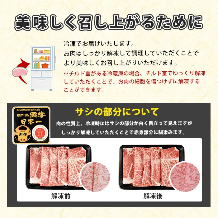 5等級鹿児島黒牛ウデスライス900g JAいぶすき IB045-002 D3501 牛肉 牛肉 