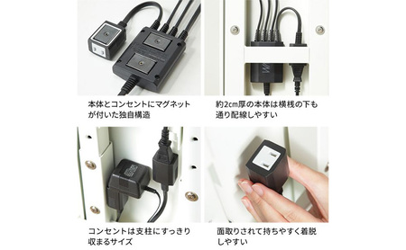 テレビスタンド WALL 電源 電池 テレビスタンド