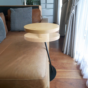 Circle side table（サークルサイドテーブル） サイドテーブル／ナイトテーブル H500 ブラック_パウダー  EB8-0653