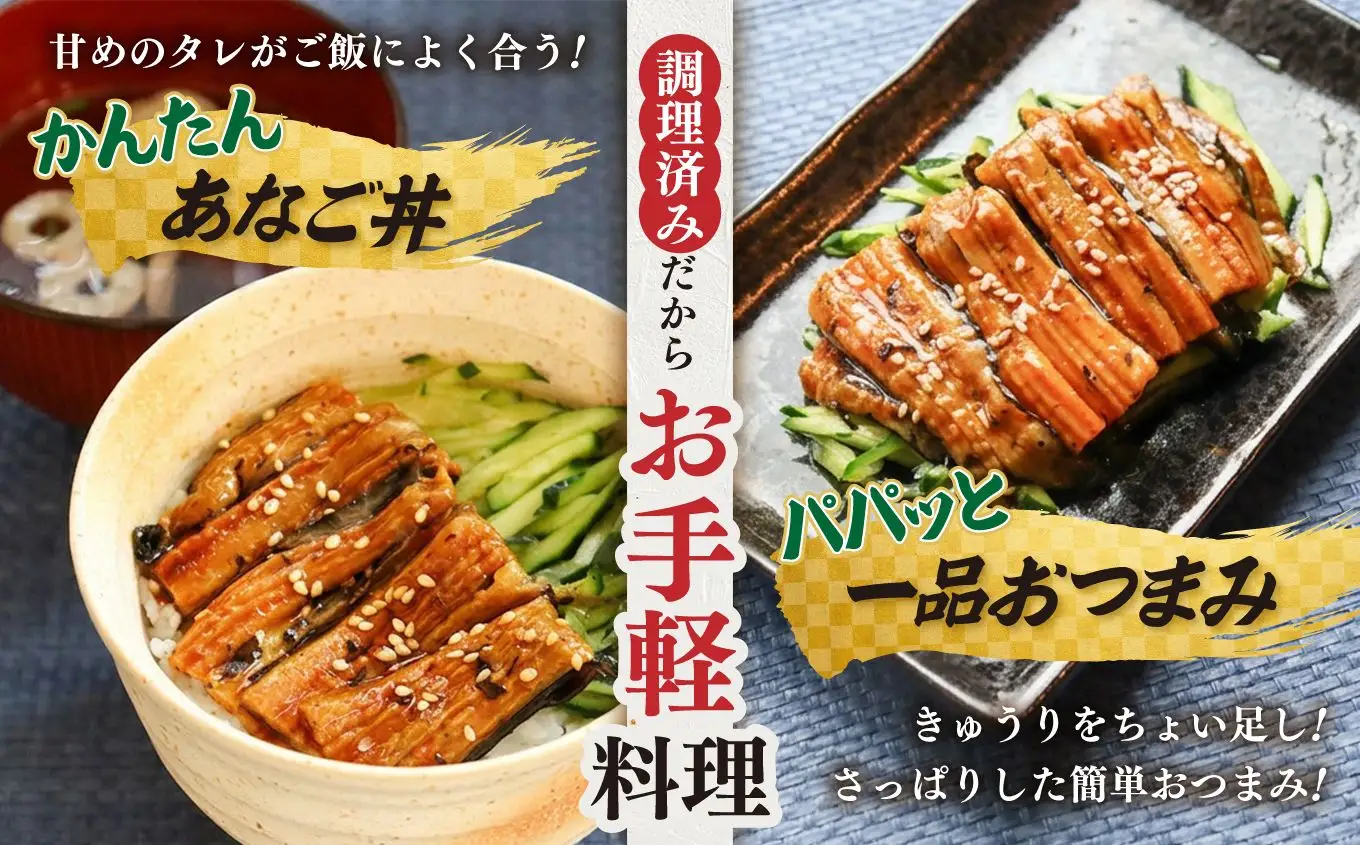 【復活!】 訳あり 蒲焼き 穴子 尾部 切り落とし 250g×2（500g) 冷凍