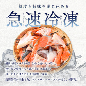塩銀鮭カマ【端材、訳あり】3kg 福井県
