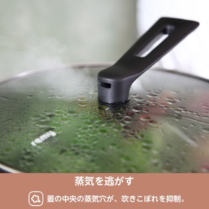 RHF-501 レミパンワイド (28cm) ホワイト【 フライパン 深型 IH対応 蓋 セット レミパン 蓋付き 白 くっつかない 平野レミ IH 鍋 キッチン ガス キッチン用品 新潟県 燕三条 新潟県 燕市 】