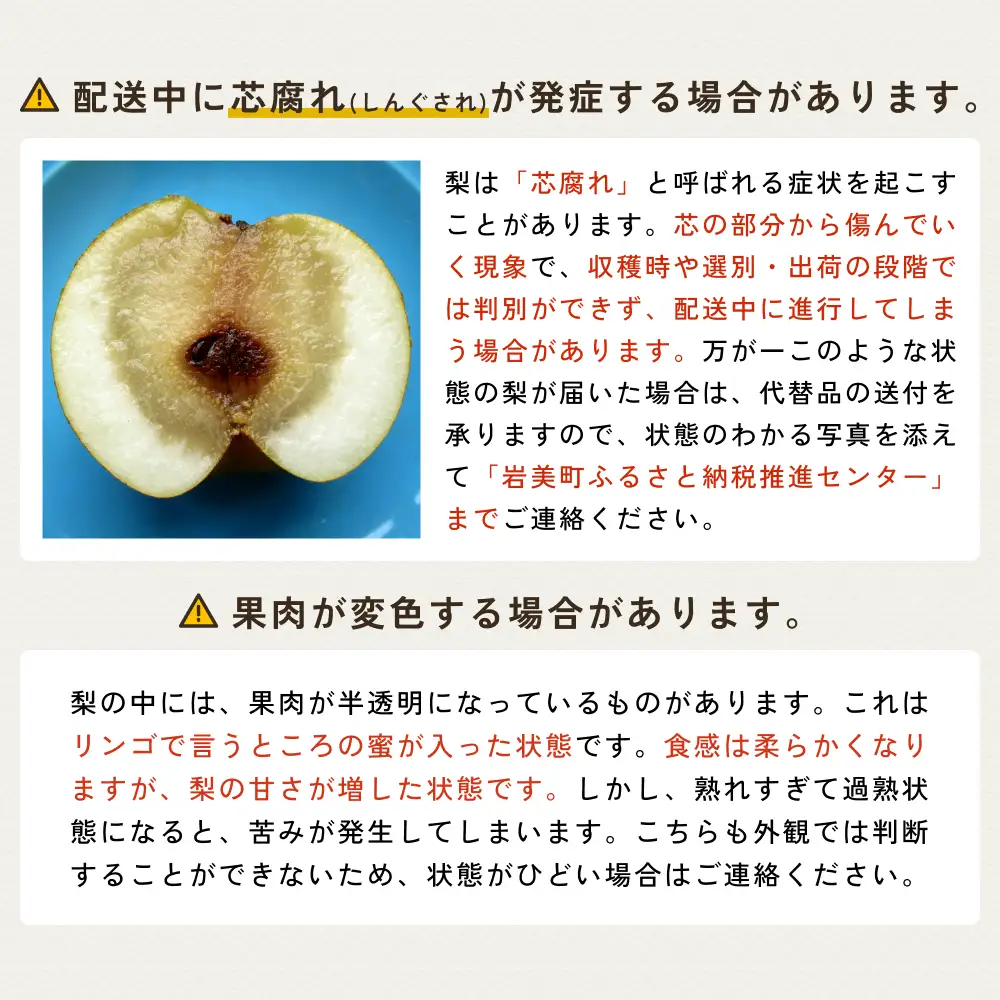 【先行予約】中野農園 梨 ”新甘泉” 3kg 化粧箱入り 冷蔵便発送｜鳥取 岩美 梨 なし ナシ 赤梨 果物 フルーツ ※お届けは2026年8月下旬頃～【41080】