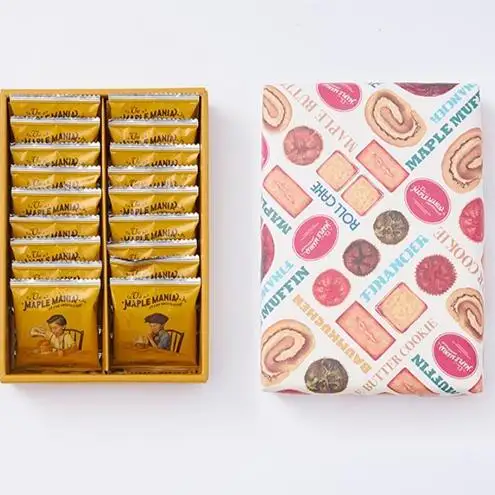 【メープルマニア】メープルバタークッキー18枚入×3箱セット 手提げ付【冷蔵配送】スイーツ 洋菓子 お菓子 おやつ サクサク 軽い食感 バター風味 ギフト 個包装 クッキー ラングドシャ 焼菓子 静岡 浜松