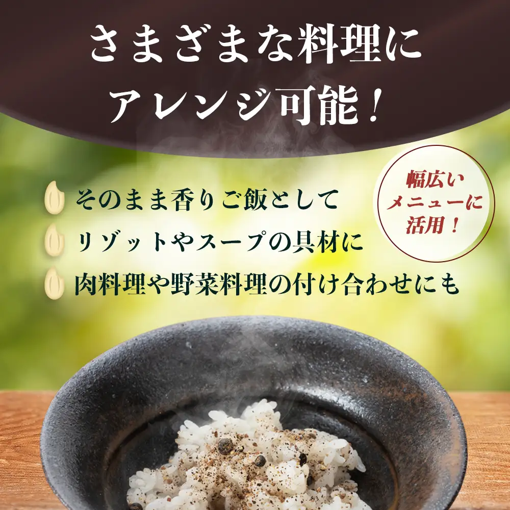 雑穀米 ペッパーライス 1本｜棚田米 塩漬け胡椒 胡椒 ご飯 ブレンド スーパーフード リゾット スープ 一般社団法人ツーリズム高千穂郷 宮崎県 諸塚村 TR-01