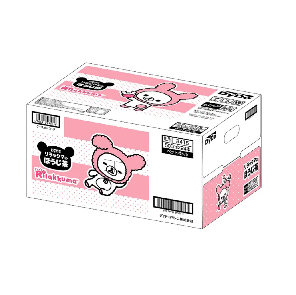 ダイドー　リラックマのほうじ茶 「500ml×24本」