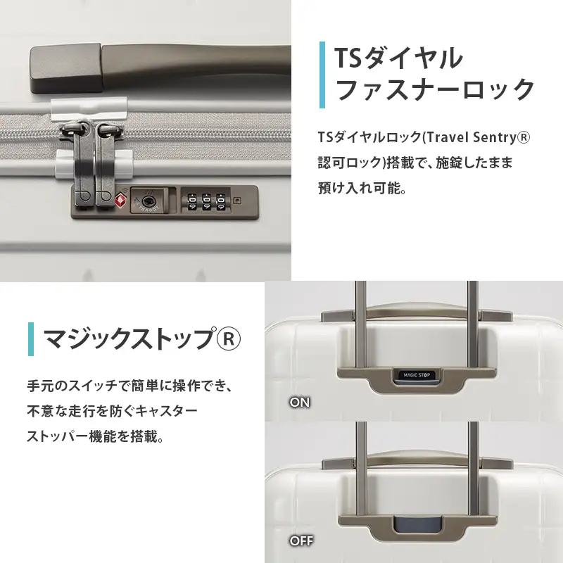 スーツケースプロテカ360G4ブラック長期旅行スーツケース【100L】