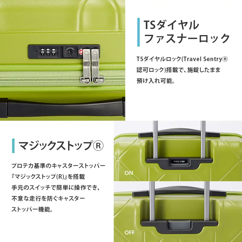 スーツケースプロテカKOHRY2コズミックネイビースーツケース【52L】