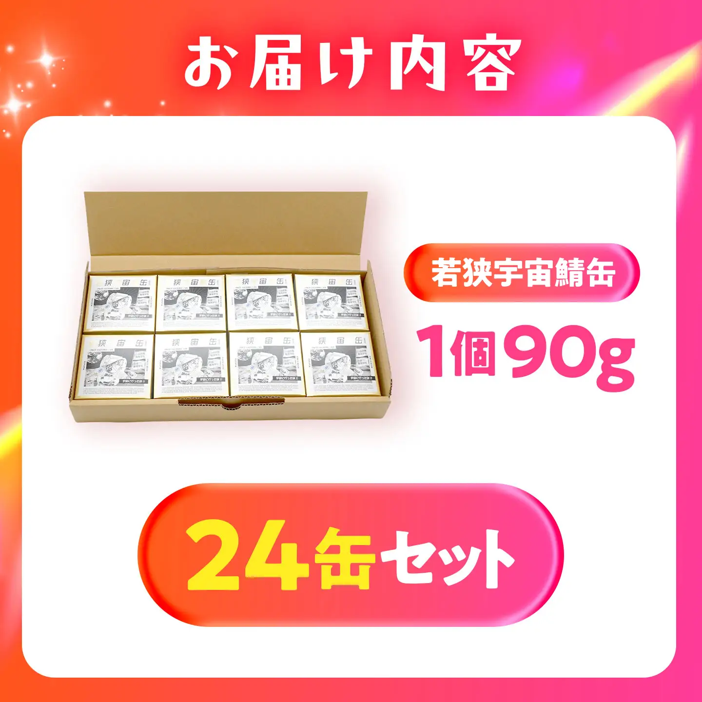 【宇宙鯖缶】若狭宇宙鯖缶 24缶セット / レシピ 鯖街道  サバ缶 さば缶 保存食 小浜市 / 福井缶詰[BFAB079]