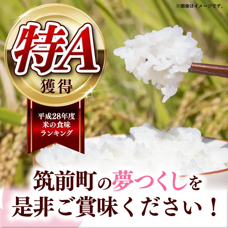 令和7年産 福岡県産米 夢つくし 20kg (5kg×4袋) 精米｜お米 米 コメ 白米 夢つくし ブランド米 福岡 福岡県 筑前町
