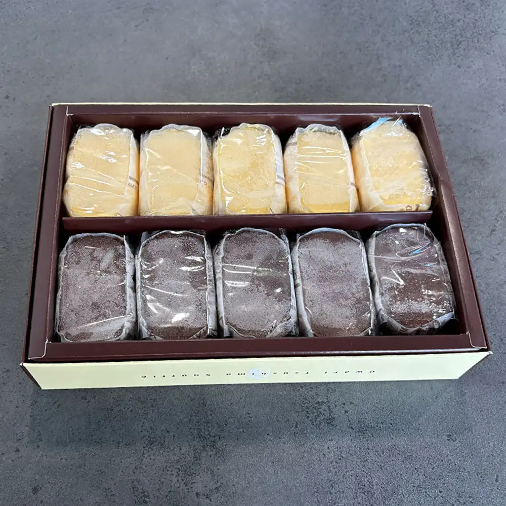 半熟スフレ　10個  お菓子  愛西市 / 有限会社モンシェリー 【配達不可：離島】[AEBB018]