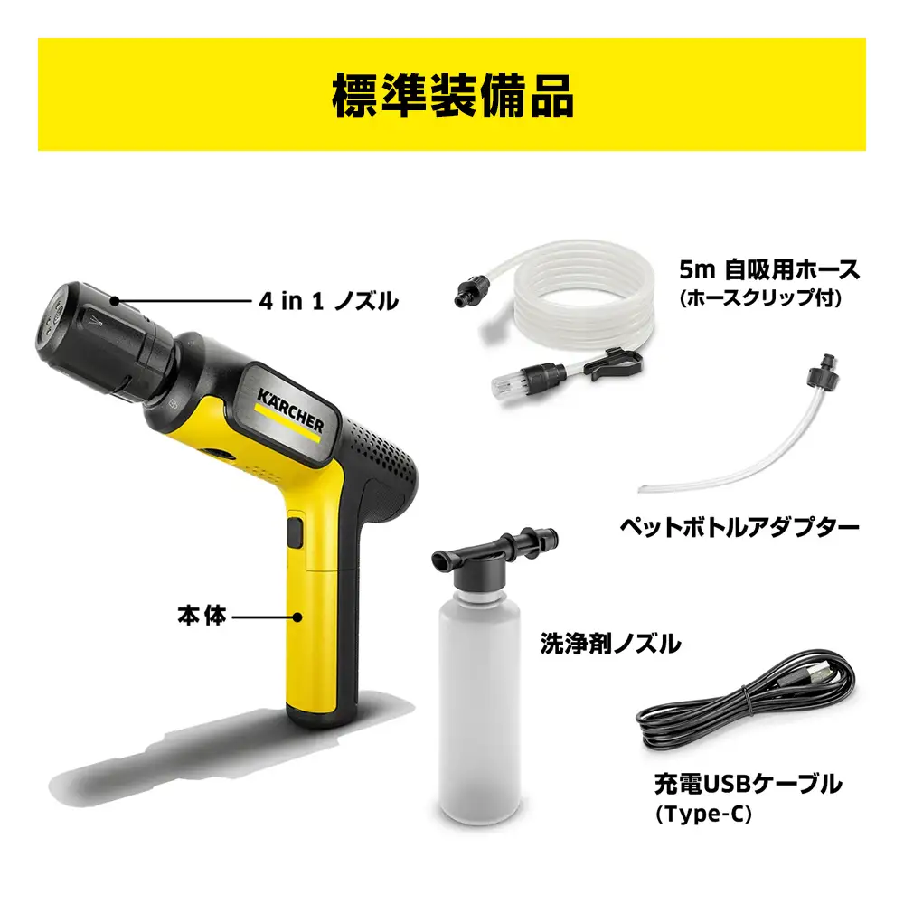 ケルヒャーモバイル高圧洗浄機OC Handy Compact（ハンディエア） APV0007