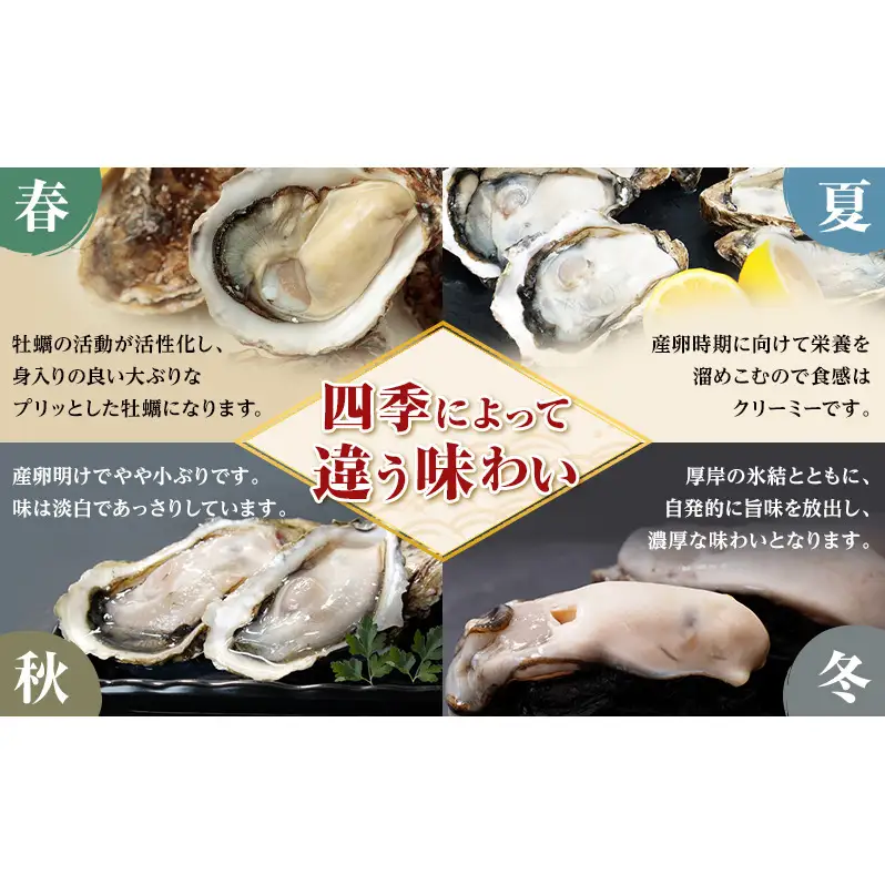[11～3月]定期便 訳あり 厚岸産牡蠣 約4kg 規格外 ブランド牡蠣