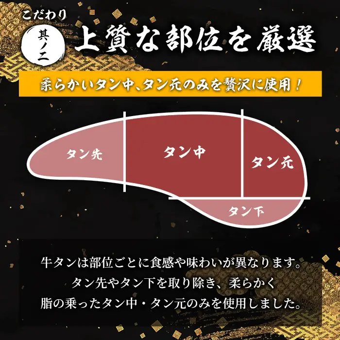 利久 牛たん 塩味 200g（100g×2P） 仙台 牛タン 牛肉 焼き肉 塩味 宮城 タン 小分け タン塩 焼肉 冷凍 【株式会社利久】ta692