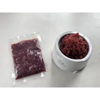ドッグフード 定期便 3回 ジビエ 仔犬 成犬 シニア犬用 ミンチ肉(200g 10個) 計6kg
