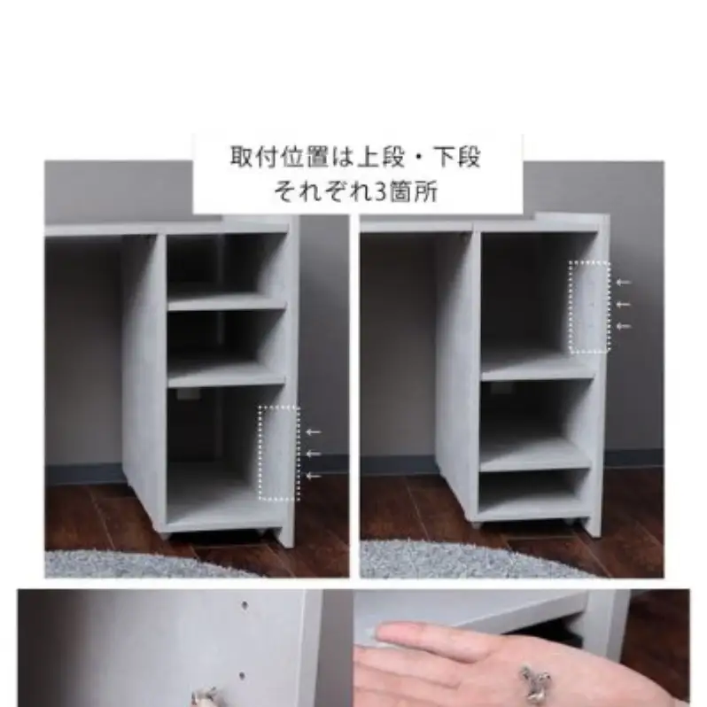 収納型デスク Rawr ロアー 収納デスク ヤマソロ 完成品 組み立て不要 作業デスク 机 ワークデスク PCデスク 家具 インテリア おしゃれ 兵庫 兵庫県 小野市 ウッドナチュラル/グレージュ