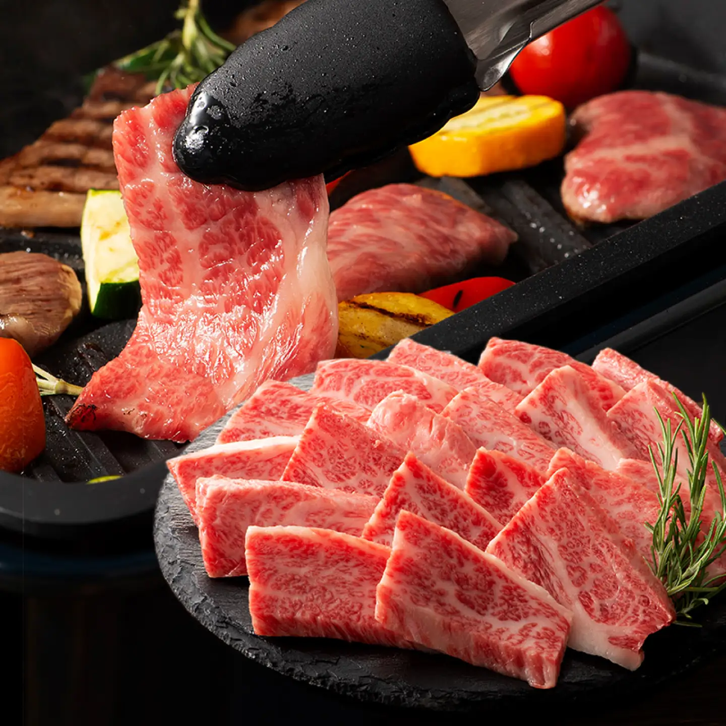 くまもと黒毛和牛【藤彩牛】バラ(カルビ)焼肉用 約200g【亀井通産株式会社】[AYBQ096]
