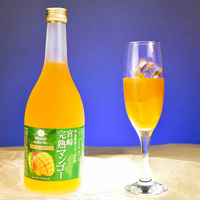 やまや蒸留所『ゆずにゃん』500ｍｌ・宝酒造『宮崎完熟マンゴー』720ｍｌ　6本＜7-35a＞