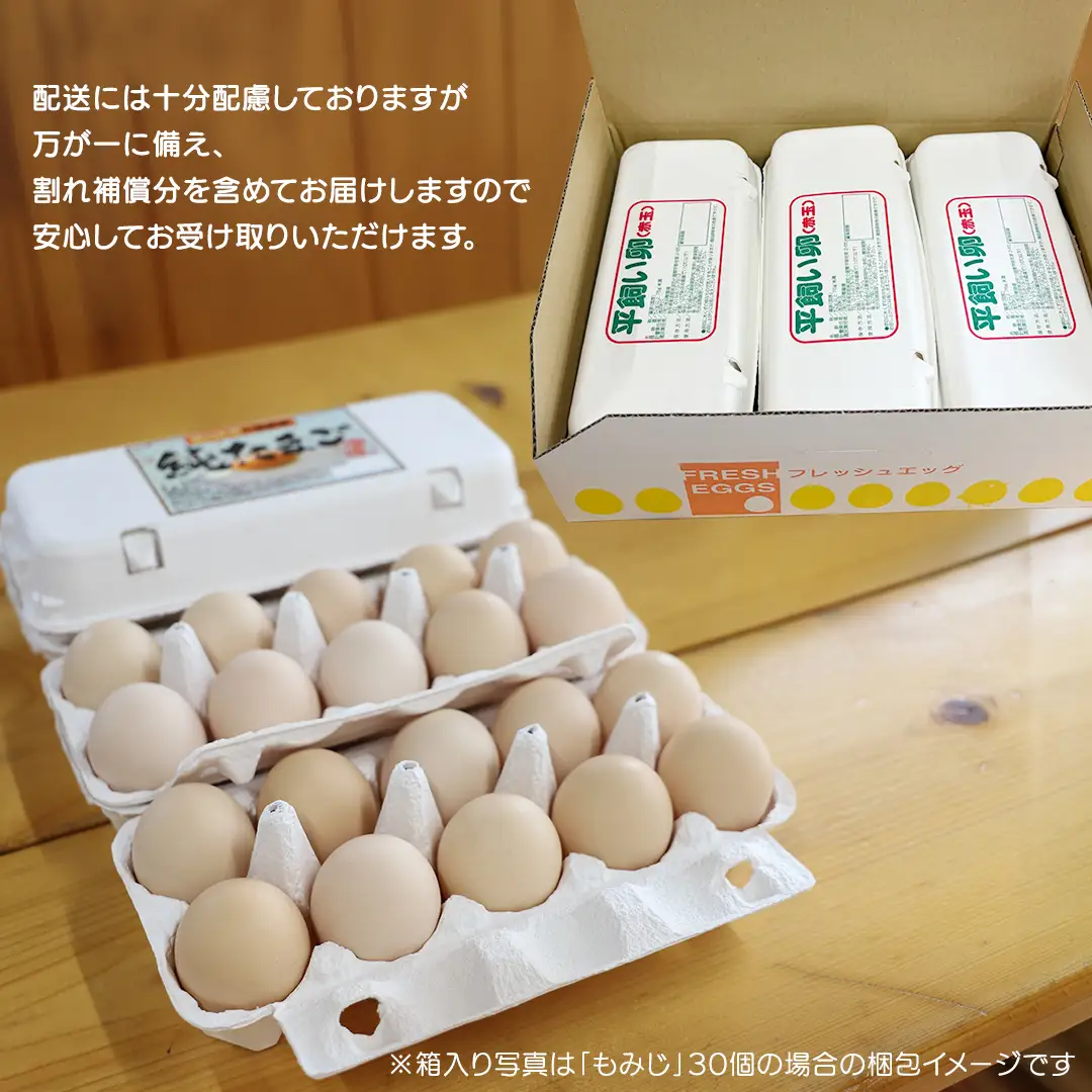 純国産鶏【さくら】純たまご 50個入り 破損保証5個を含む (AJ035)