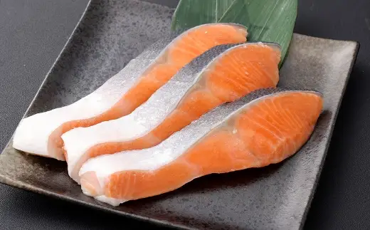 銀鮭 骨取定塩切り身 約1.2kg （ 約100g × 12切れ ） 脂 肉厚 朝食 弁当 夕食 海鮮 魚類 魚 魚介 魚介類 鮭 さけ サケ 冷凍 切身 骨取り