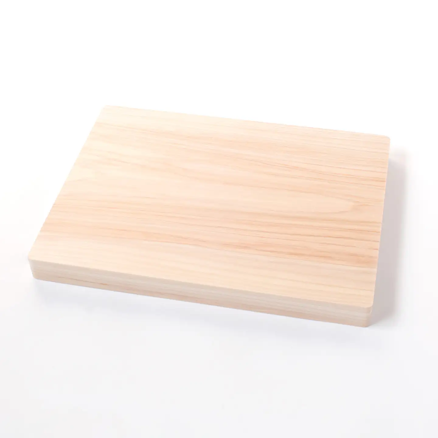 【疲れにくく、刃にやさしい】 ヒノキのまな板（厚口　M）＜吉永製作所＞[CDW012]