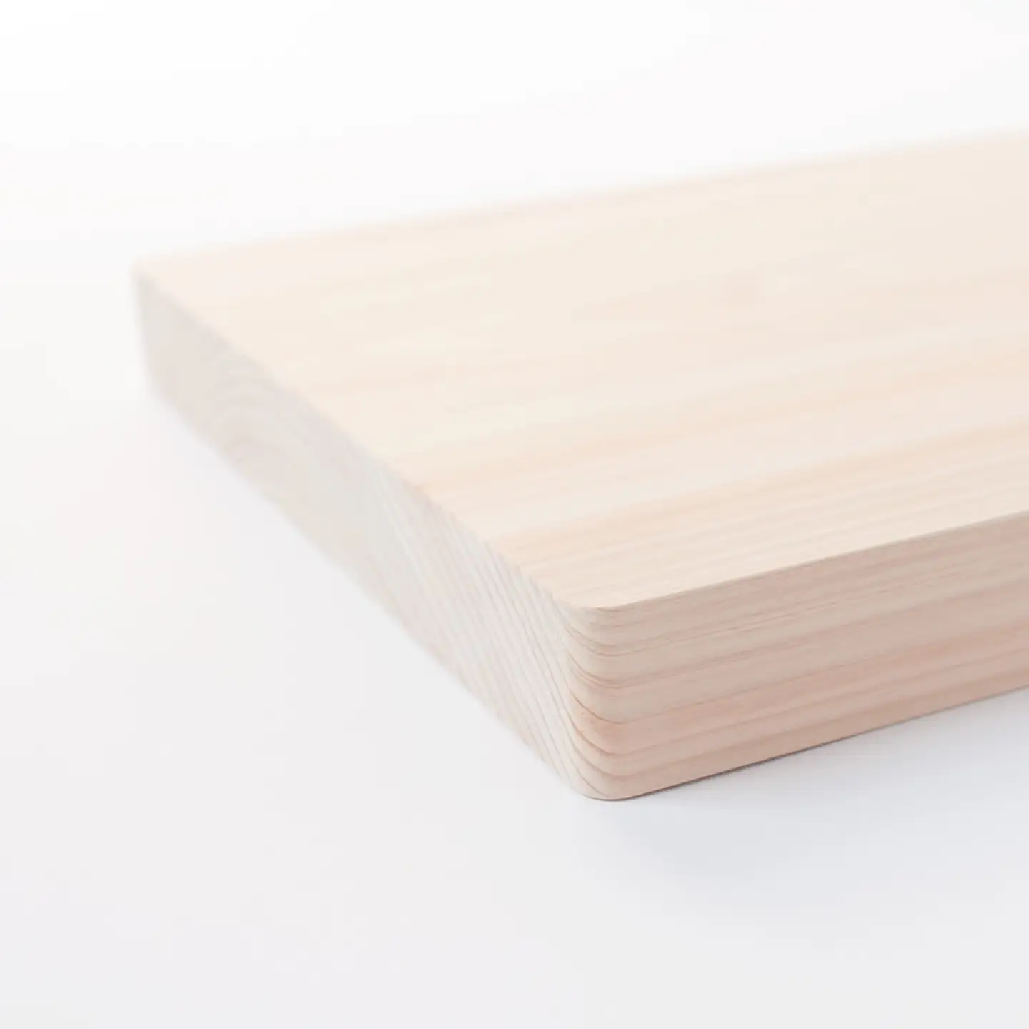 【疲れにくく、刃にやさしい】 ヒノキのまな板（厚口　L）＜吉永製作所＞[CDW013]
