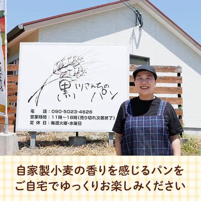 おまかせパンセット(合計10個) パン 朝ごはん 朝食 おやつ 食べ比べ お楽しみ 詰合せ ふすま【119600200】【黒川さんちのパン】